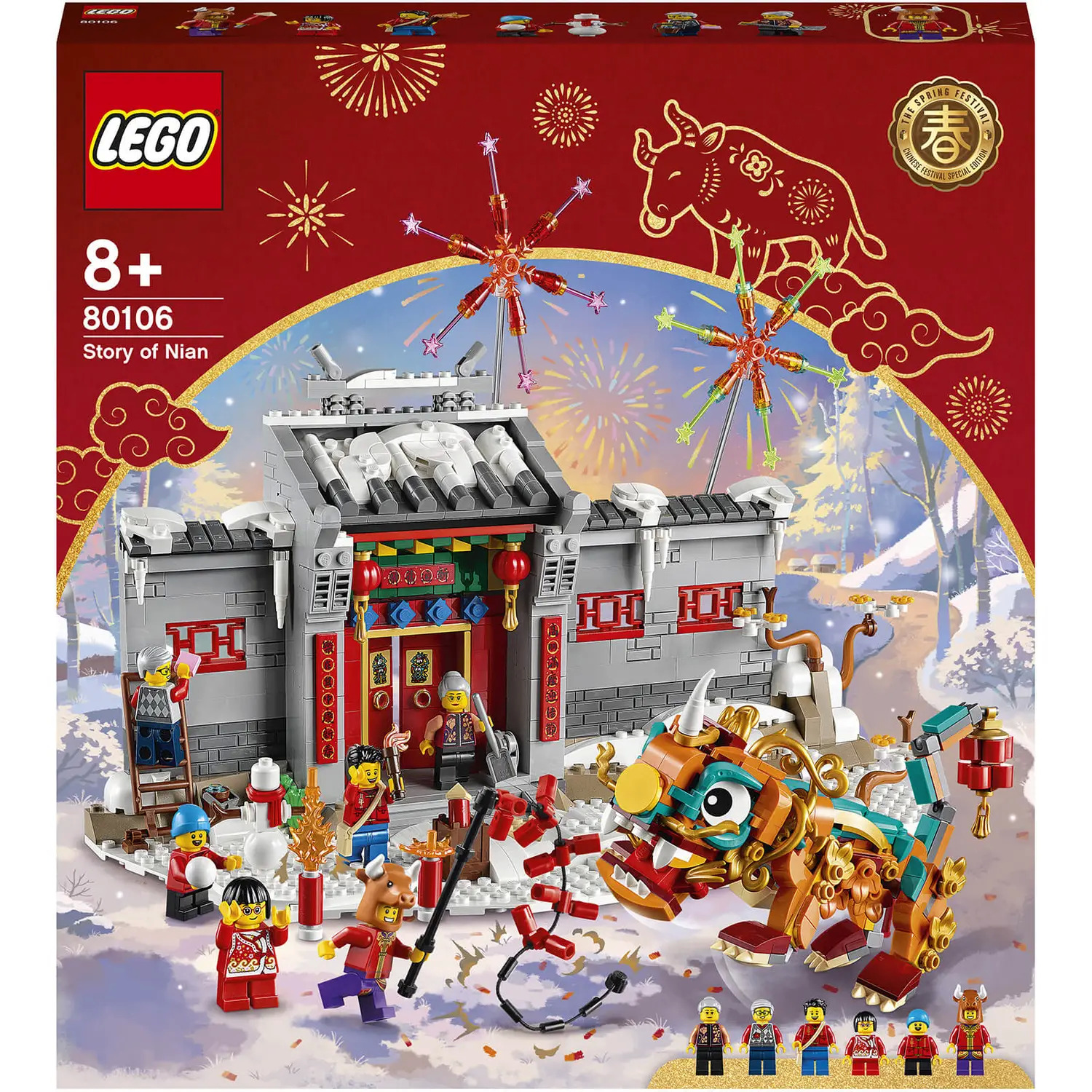 LEGO Chinese Festivals: Story of Nian Playset (80106) for $64.99
