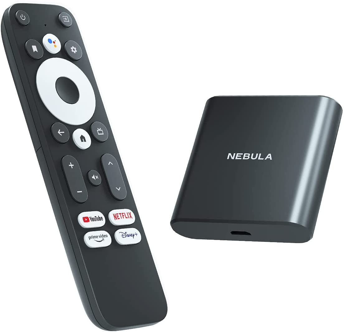 NEBULA 4K Streaming Dongle with HDR, Powered by Android TV, 7000+ Apps, Compatible with Google Assistant and Chromecast $49.99