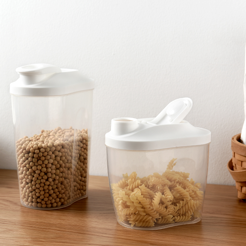 2-Pack BPA-Free Food Storage Organizer Box with Pouring Spout (1500 ML and 1000 ML) $8.99 + Free Shipping