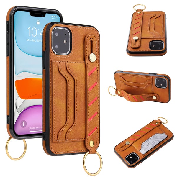 PU Leather Full-Body Protection iPhone Case Compatible with iPhone 13/12/11/XR/XS/8/7/6 and More $7.69 + Free Shipping