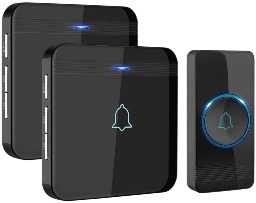 40% AVANTEK Wireless Doorbell with 2 Receiver $17.99 w/ Free Prime Shipping