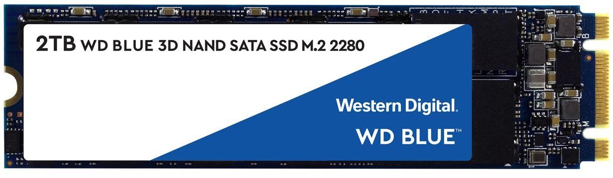 WD Blue 3D NAND 2TB SATA III Internal SSD - M.2 2280 SSD $159.99