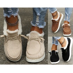 50% Off Women Fleece-Accent Flat Loafers(3 colors) + Free Shipping $23.80