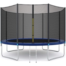 AEDILYS Trampoline 14FT with Enclosure Net $352.75 + Free Shipping