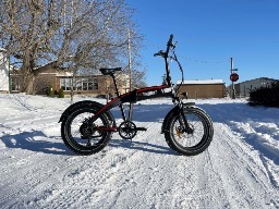 $800 Off TurboAnt S1 Folding Fat Tire E-Bike with Impressive All-Terrain Riding Ability (from Loose Sand to Deep Snow) + Free Shipping + Local & Fast Delivery  $999