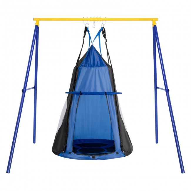 Costway 2-in-1 40 Inch Kids Hanging Chair Detachable Swing Tent Set $47 + Free Shipping