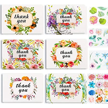 Feela 36 Pack Thank You Cards $5.99 + Free shipping w/ Prime or $25+