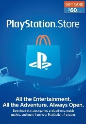 $60 PlayStation Network Gift Card [Instant e-Delivery] for $51.52
