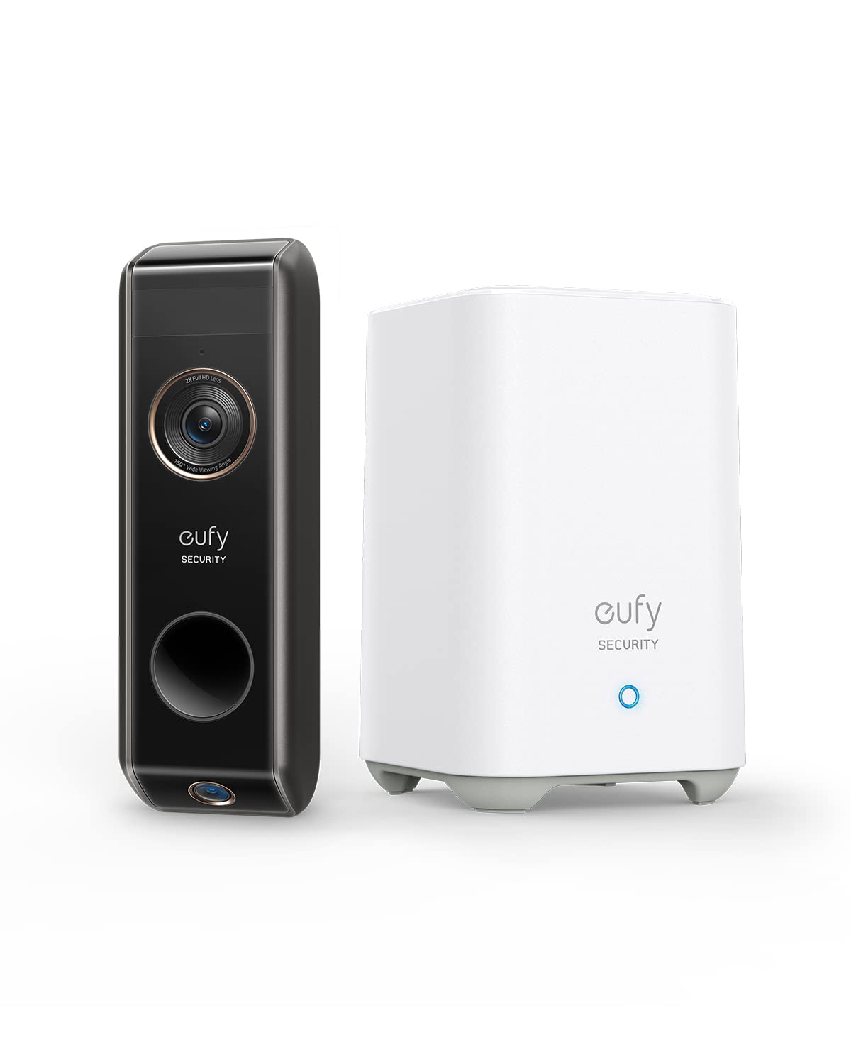 eufy Security Video Doorbell Dual Camera (Battery-Powered) with Homebase +Free Shipping $219.99