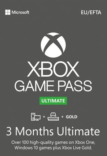 3-Months of Xbox Game Pass Ultimate [Instant e-Delivery] for $26.50