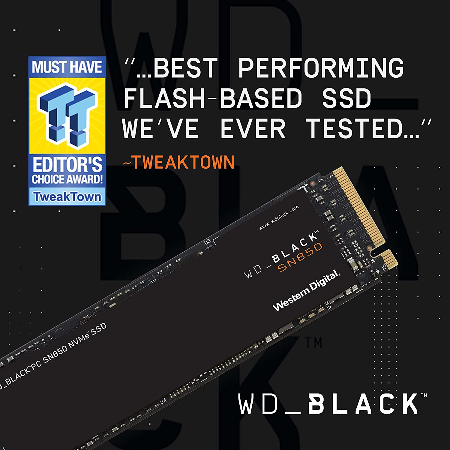 1TB Western Digital WD Black SN850 PCI-e 4.0 NVMe SSD w/ Heatsink $150 & More + 2.5% SD Cashback + Free Shipping