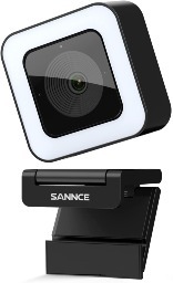 SANNCE 2K 4MP Super HD Webcam, 2 Noise-Canceling Mics, High Speed Auto Focus TOF Tech for $88.39 + Free Shipping