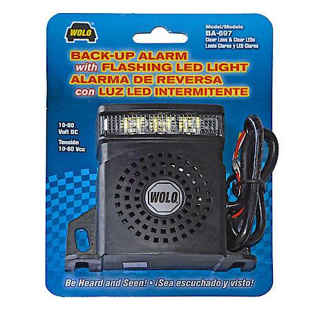 Wolo Back-Up Car Alarm with Flashing LEDs, $20.58 + Free Pickup at Advance Auto Parts