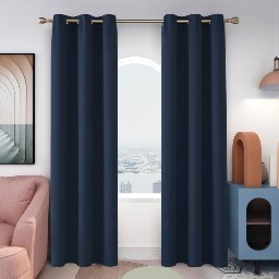 2-PK (38" Wide) Rod Pocket Blackout Curtains starting at $7.41+, Grommet Blackout Curtains starting $7.64+, + Free Prime Shipping or $25+ orders