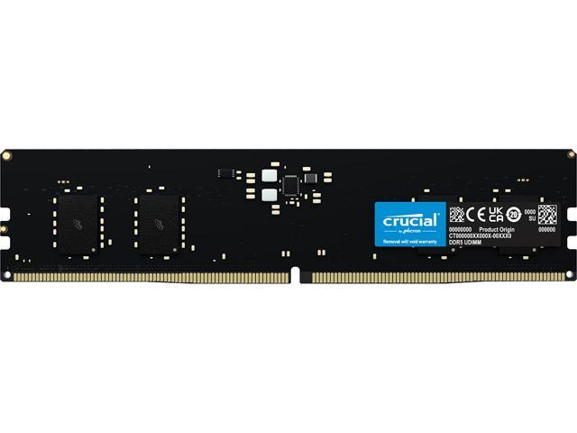 Crucial DDR5 4800 (PC5 38400) Desktop RAM (16GB $70, 32GB $145, 64GB $280) + Free Shipping