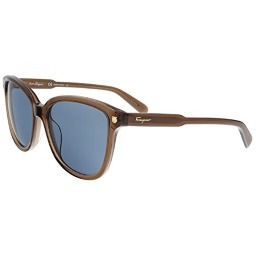 Salvatore Ferragamo Sunglasses SF815S 210 (Square Brown/Blue) $59 + Free Shipping