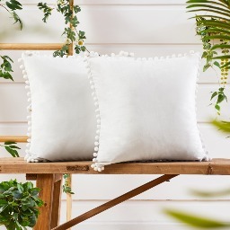 2-Pack Deconovo Solid Velvet Throw Pillow Covers -$4.50~$7.50 + Free Shipping w/ Prime or $25+ orders