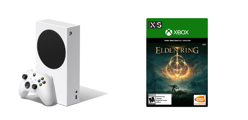 512GB Xbox Series S Console + Elden Ring/MADDEN NFL 23/Dying Light 2 (Select Digital Game) $290 + Free Shipping