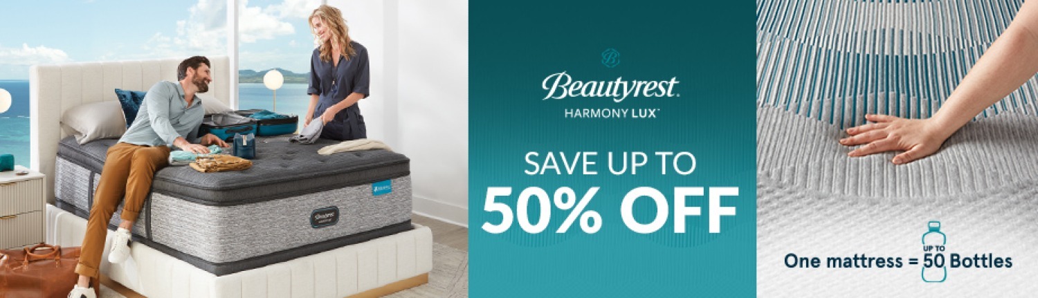 US-Mattress 50% Off Sale: Beautyrest Harmony Lux Diamond 2000 Medium & Plush Mattresses: Medium Queen $1319, Plush Queen $1319 & more + Free Shipping and Removal