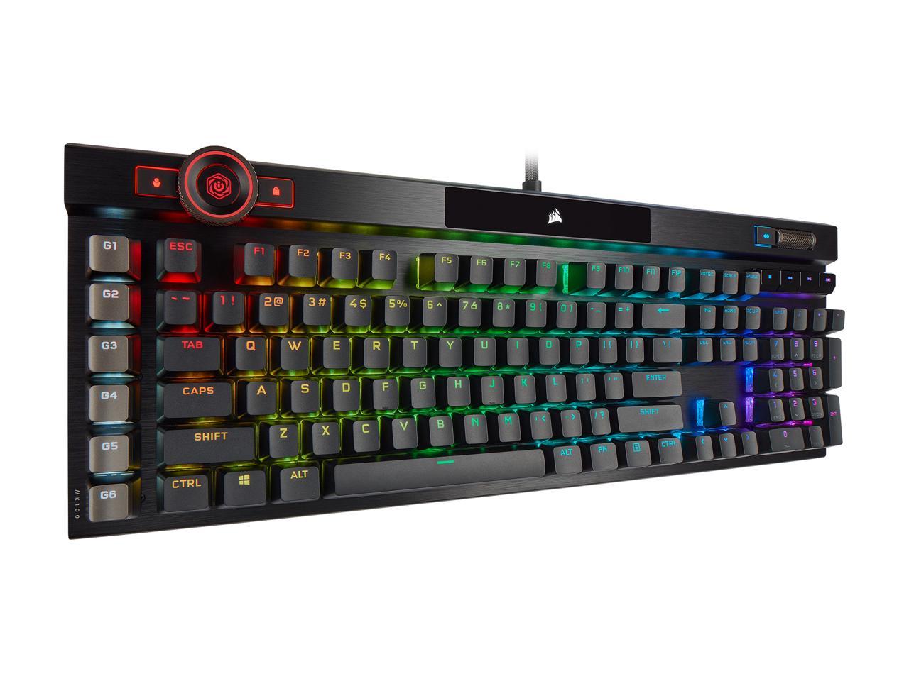 Corsair K100 RGB Optical-Mechanical Gaming Keyboard $175 + Free Shipping
