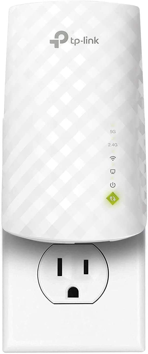 TP-Link AC750 WiFi Extender RE220 (Covers Up to 1200 Sq.ft) $20 + Free Shipping w/ Prime or $25+ Orders