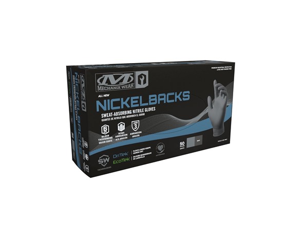 50-Count MECHANIX WEAR SW Nickelbacks: 6.2 Mil Sweat-Absorbing Nitrile Disposable Gloves $8 + Free Shipping w/ Prime
