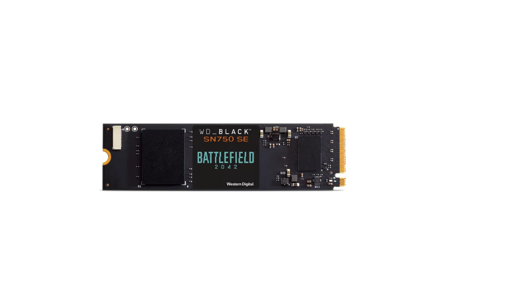 500GB WD Black SN750 SE NVMe Gen 4 SSD + Battlefield 2042 PC Game Code $30 + Free Shipping