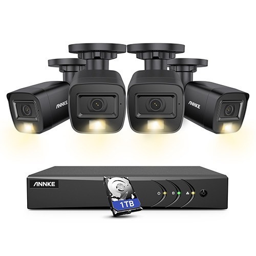 ANNKE Security Camera System w/ 4 x IP67 CCTV 3K 5MP Camera + 8CH 3K Lite H.265+ Surveillance DVR + 1TB HDD $208 + Free Shipping