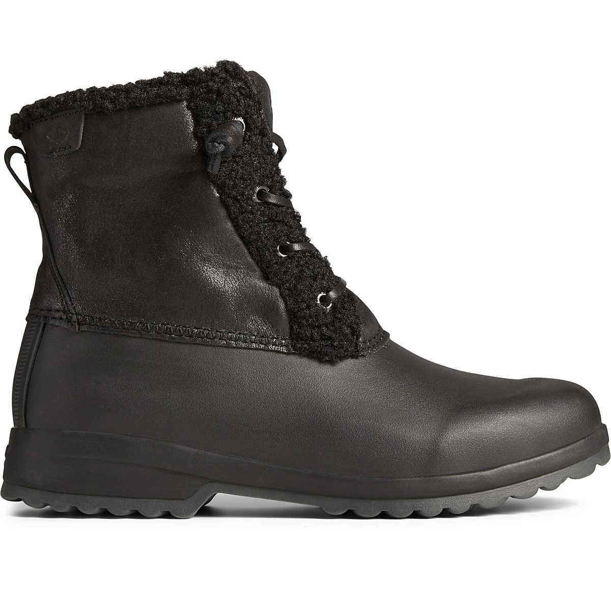 sperry women's maritime repel suede snow boot