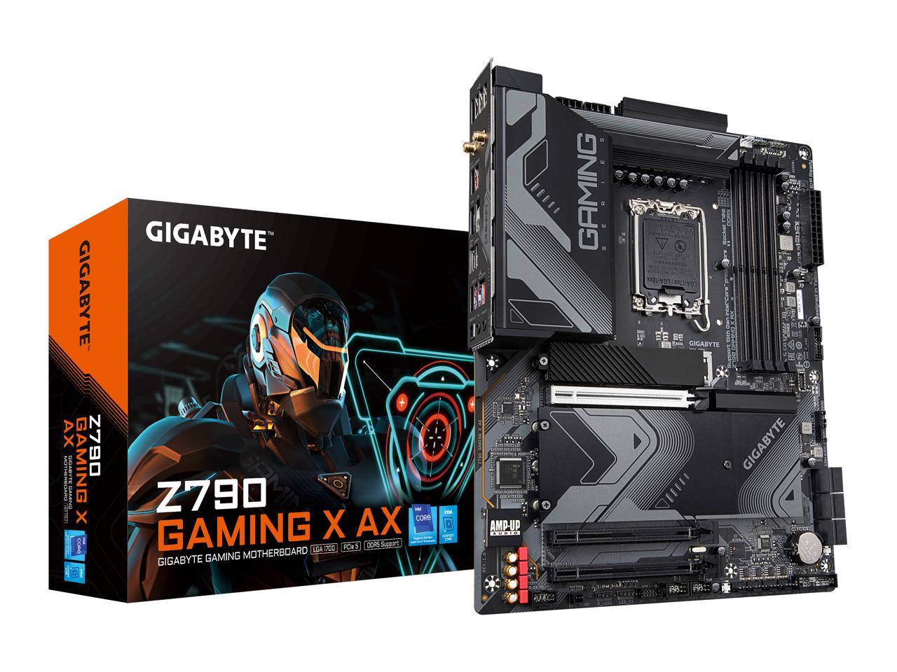 GIGABYTE Z790 GAMING X AX LGA 1700 Intel Z790 ATX Motherboard w/ DDR5 $200 + Free Shipping