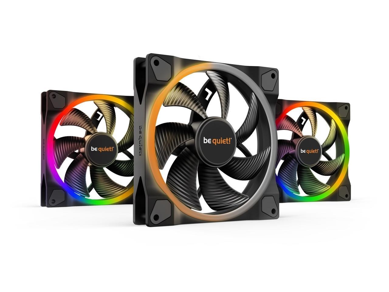 3-Pack 140mm be quiet! Light Wings PWM ARGB Computer Fans $54.90 + Free Shipping