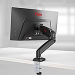 Pixio PS1S Single Monitor Arm Gas Spring Full Motion Desk Mount up to 32 inch computer screen (VESA 75 &amp; 100) for $29.99 + Free Shipping