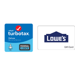 Turbo Tax 2021 Deluxe w/ State + $15 Gift Card (Adidas, Door Dash &amp; More) $49.99