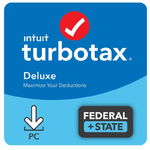 Intuit TurboTax Desktop w/ State 2021 (PC Download): Premier $55, Deluxe $35