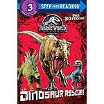 3 for the price of 2: Dinosaur Rescue! (Jurassic World: Fallen Kingdom) $4.74, Welcome to Camp! (Jurassic World: Camp Cretaceous) $5.99 + Free Prime Shipping or $25+ orders