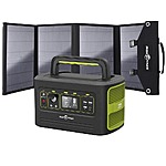 600W Rockpals Freeman LiFePO4 Portable Power Station + SP003 100W Solar Panel $430 + Free Shipping