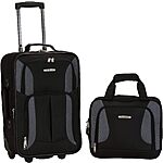 Woot! Luggage Favorites: 2-Piece Rockland Fashion Softside Upright Luggage Set (Various) $26 &amp; More + Free Shipping w/ Prime