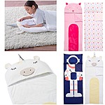 Amazon Basics Kids Ultra-Soft Lightweight Sleeping Bag w/ Carrying Handles (4 Styles) $15 + Free Shipping