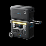 Anker SOLIX F2000 + BP2600 Expansion Battery (4608Wh  2400W) $1423.10 + Free Shipping