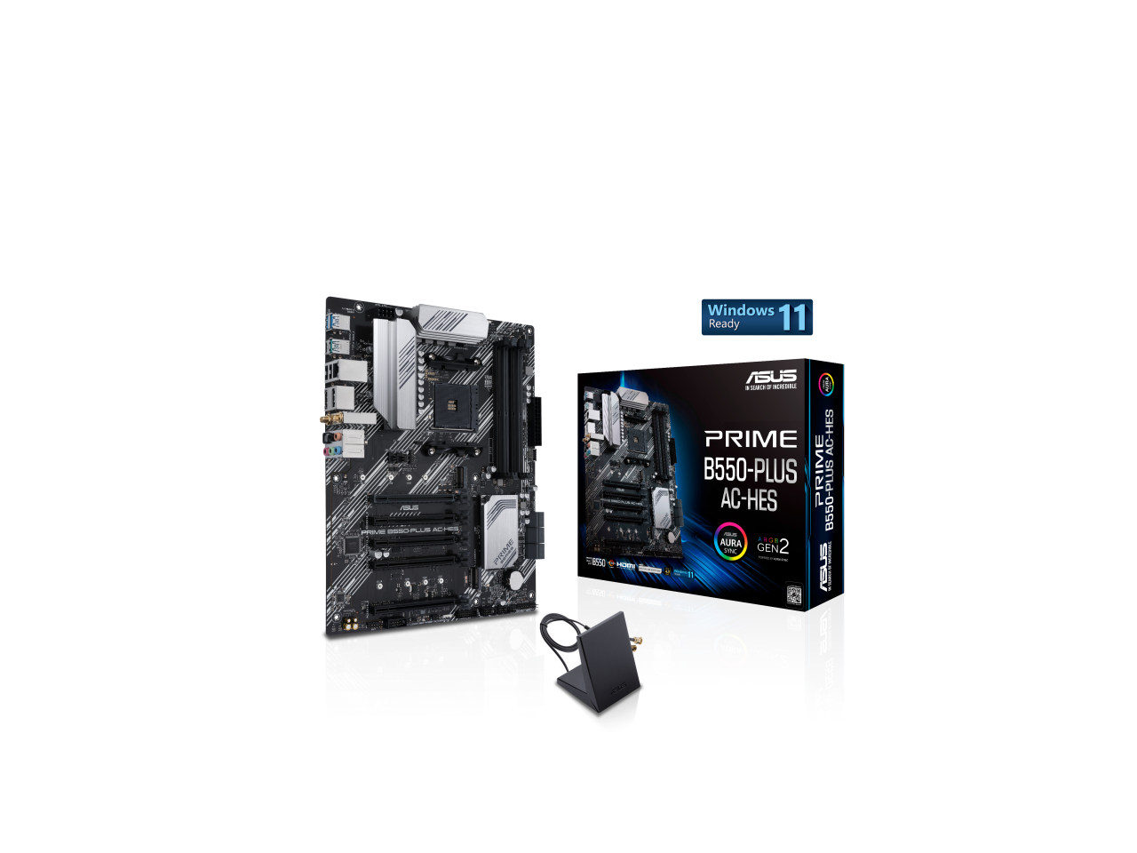ASUS Prime B550-PLUS AC-HES AMD AM4 (3rd Gen Ryzen) ATX Motherboard $110 + Free Shipping