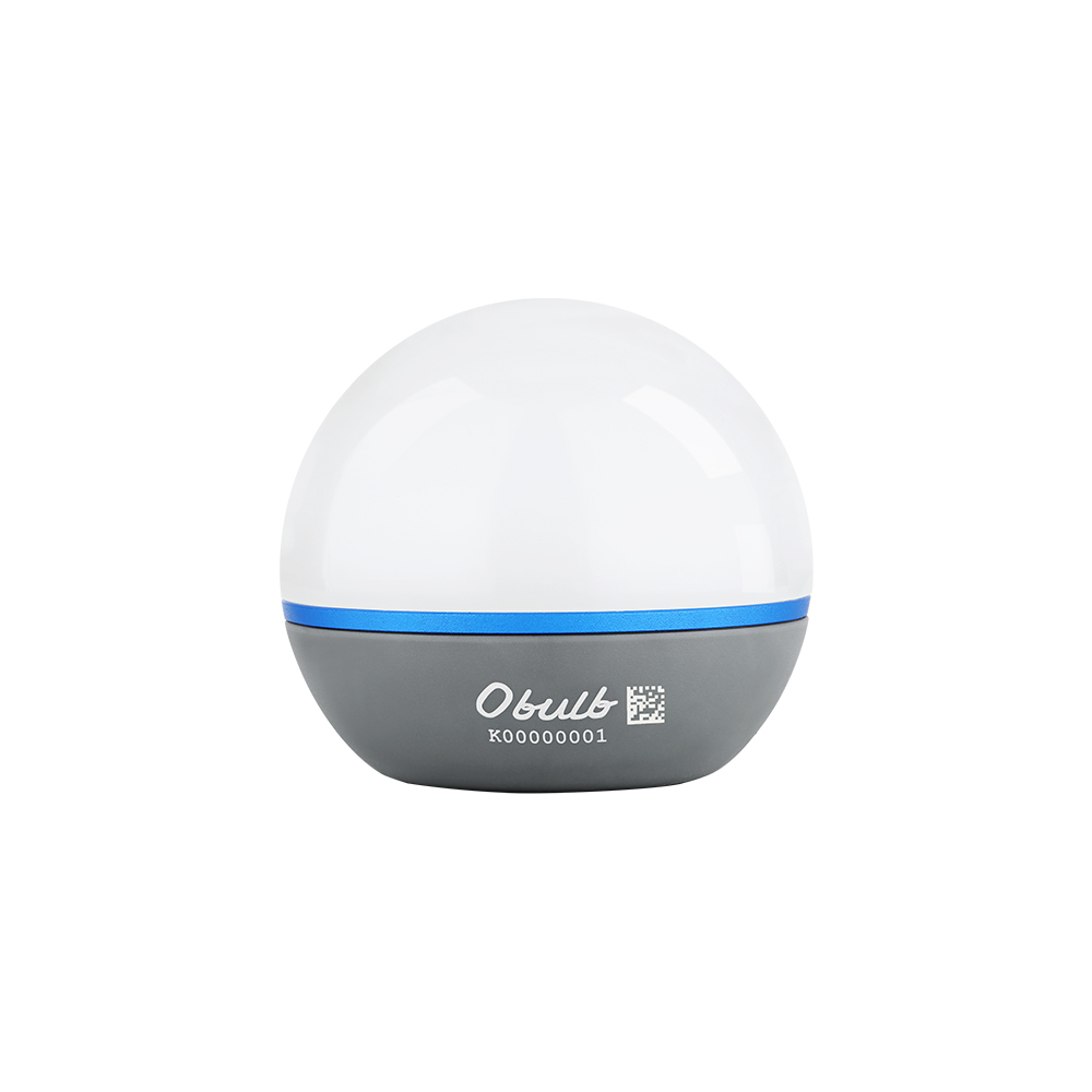2-Count Olight Obulb Wireless Ball Light (55 Lumens Max, Basalt Grey) + i3E EOS Keychain Flashlight $24 + $5 Shipping