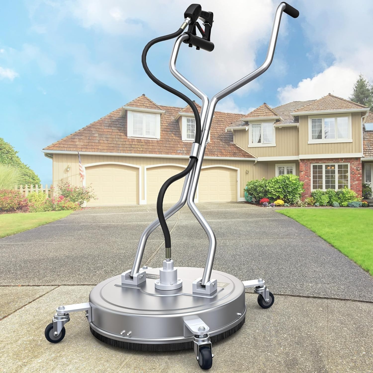 20" Yitahome 4000 PSI Dual Handle Pressure Washer w/ 2 Nozzles $174 + Free Shipping