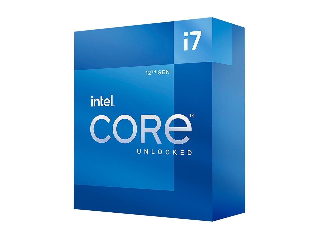 Intel Core i7-12700K Core i7 12th Gen Alder Lake 12-Core CPU $210 + Free Shipping