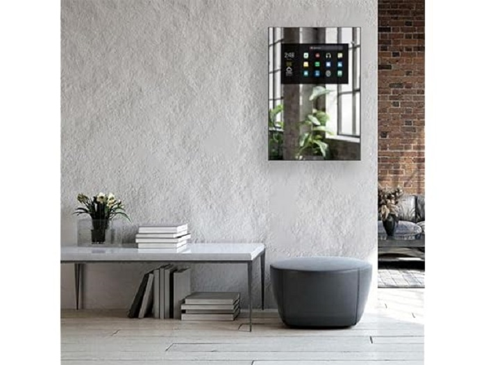 Capstone Connected Thin Cast Smart Mirror 22.5" x 32.5" 180, 22.5" x