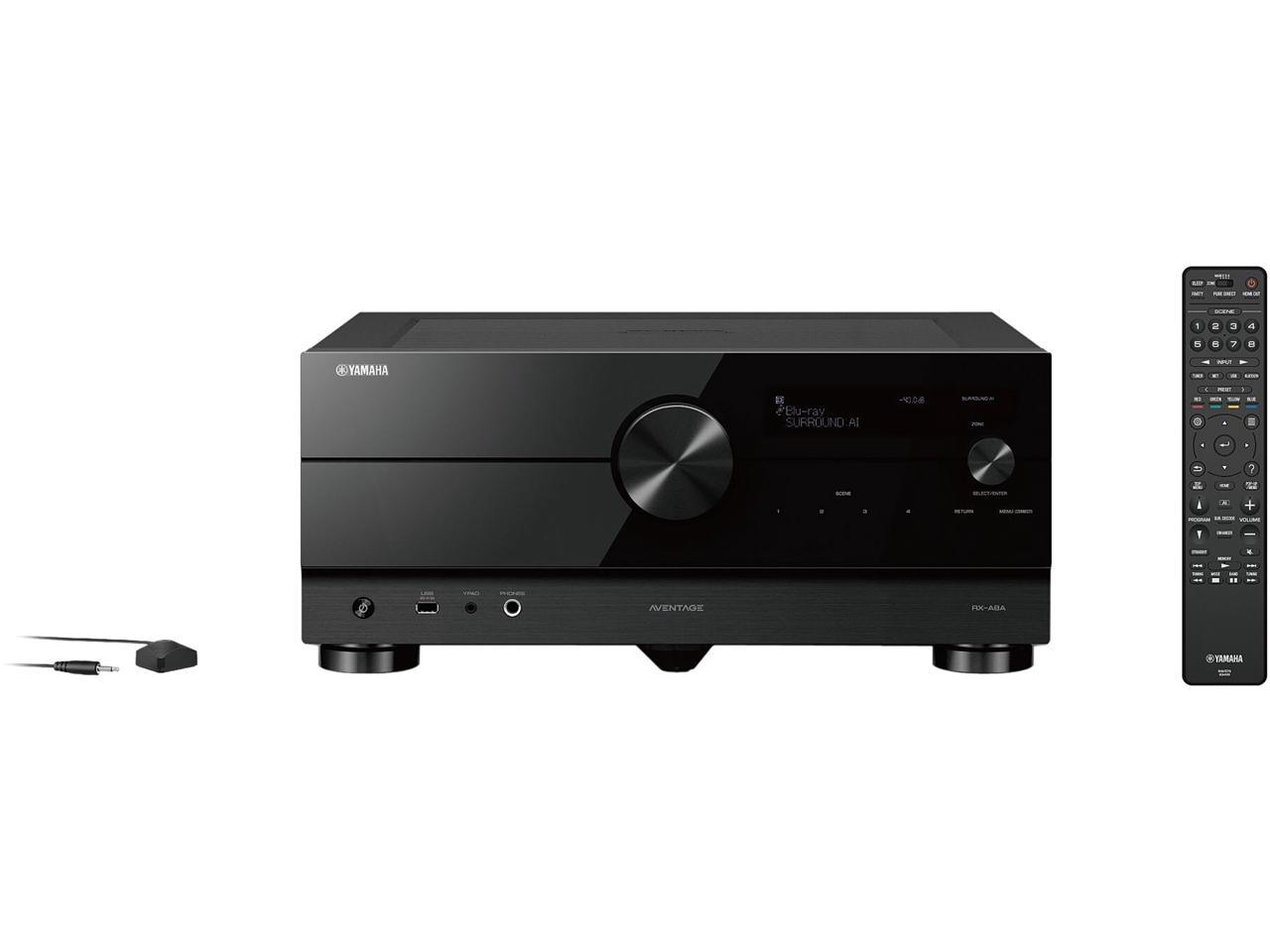 Yamaha & Denon Audio Recievers: YAMAHA AVENTAGE RX-A8A 11.2-channel AV Receiver w/ 8K HDMI and MusicCast $1750 & More + Free Shipping