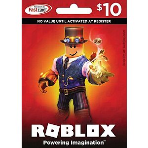$10.00 Roblox Gift Card - 800 Robux [Online Game Code] - Other