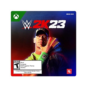 WWE 2K23 Xbox One (Digital Download) $  15