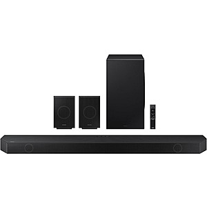 Samsung HW-Q990D Q-Series 11.1.4ch Wireless Dolby ATMOS Soundbar + Rear Speakers w/ Q-Symphony $867.99 + Free Shipping w/ Prime
