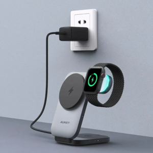 Aukey MagFusion 3-in-1 Qi 2.0 Foldable Magnetic Wireless Charger $49.99 + Free Shipping