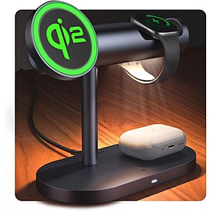 iVANKY 4-in-1 Qi2 Certified Wireless MagSafe Charging Stand w/ Night Light $29.99 + Free Shipping w/ Prime or $35+ orders